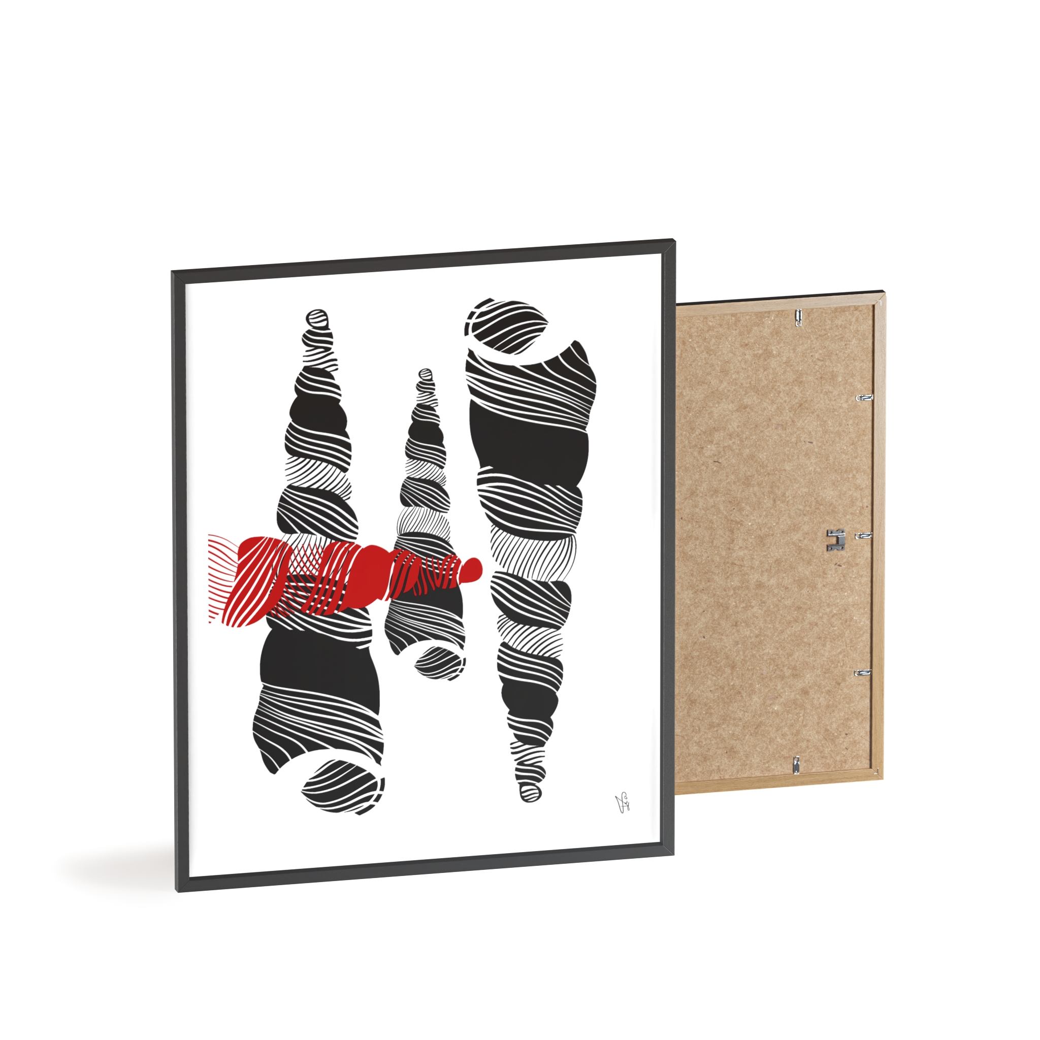 Clash Poster, Framed - Image 6