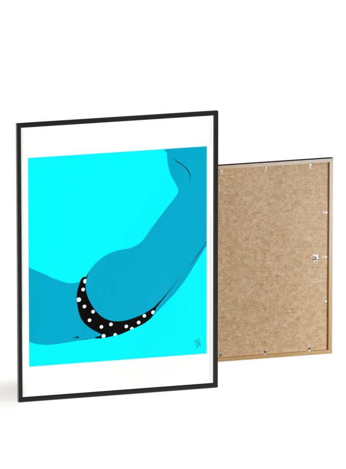 Dive In Poster, Framed