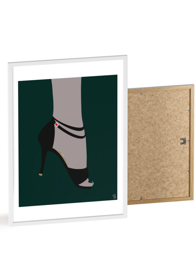 Emerald Poster, Framed