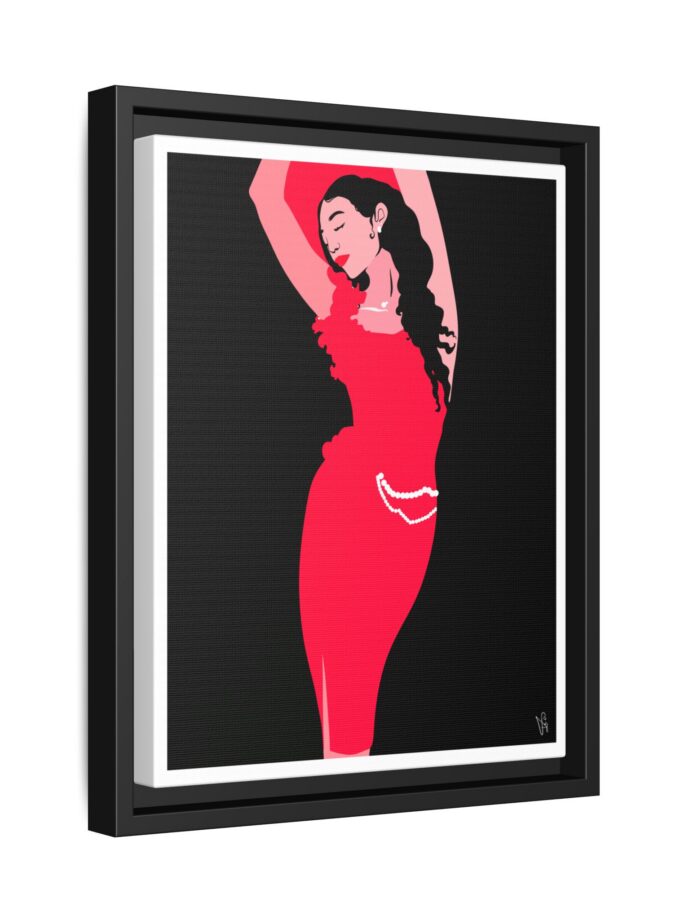 Goddess Canvas, Framed