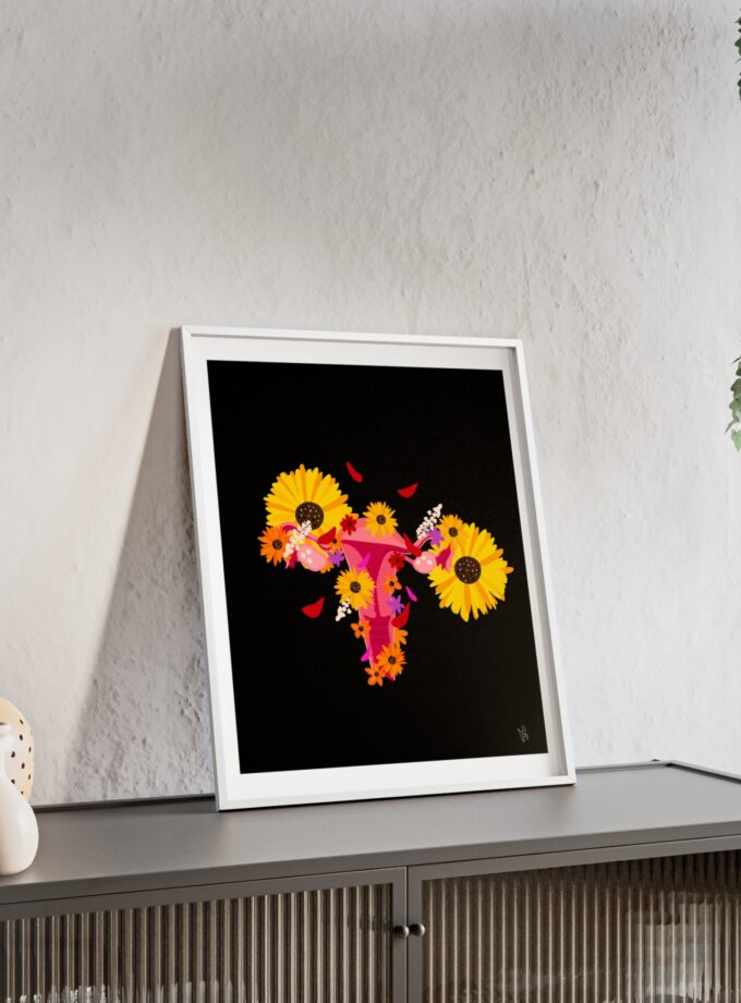 Nature Is Healing Poster, Framed