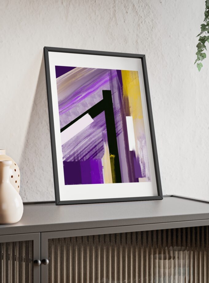 Lilac Poster, Framed