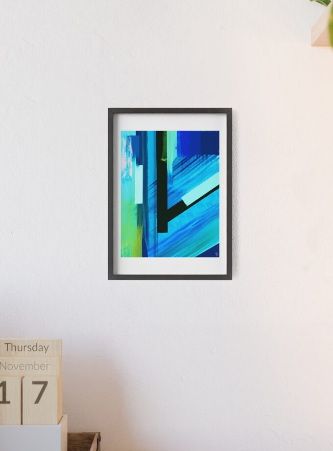 Future Poster, Framed