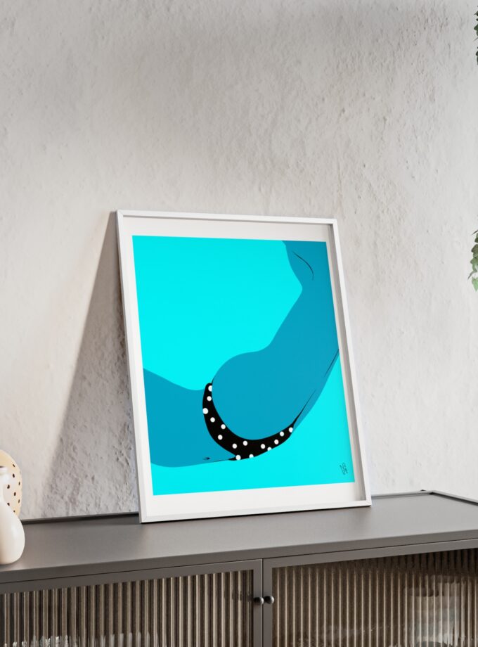 Dive In Poster, Framed
