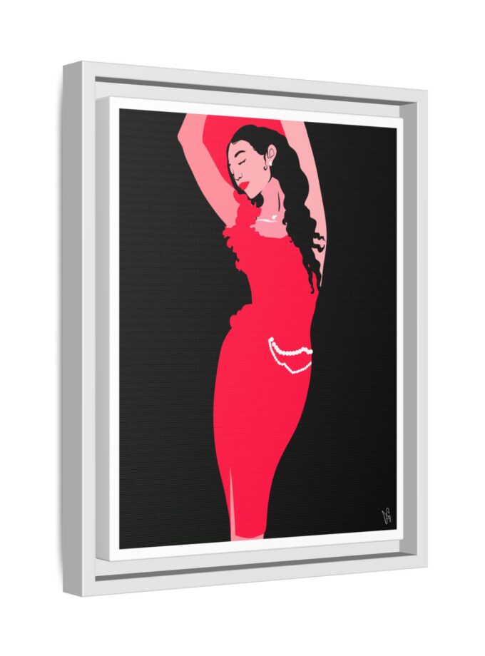 Goddess Canvas, Framed
