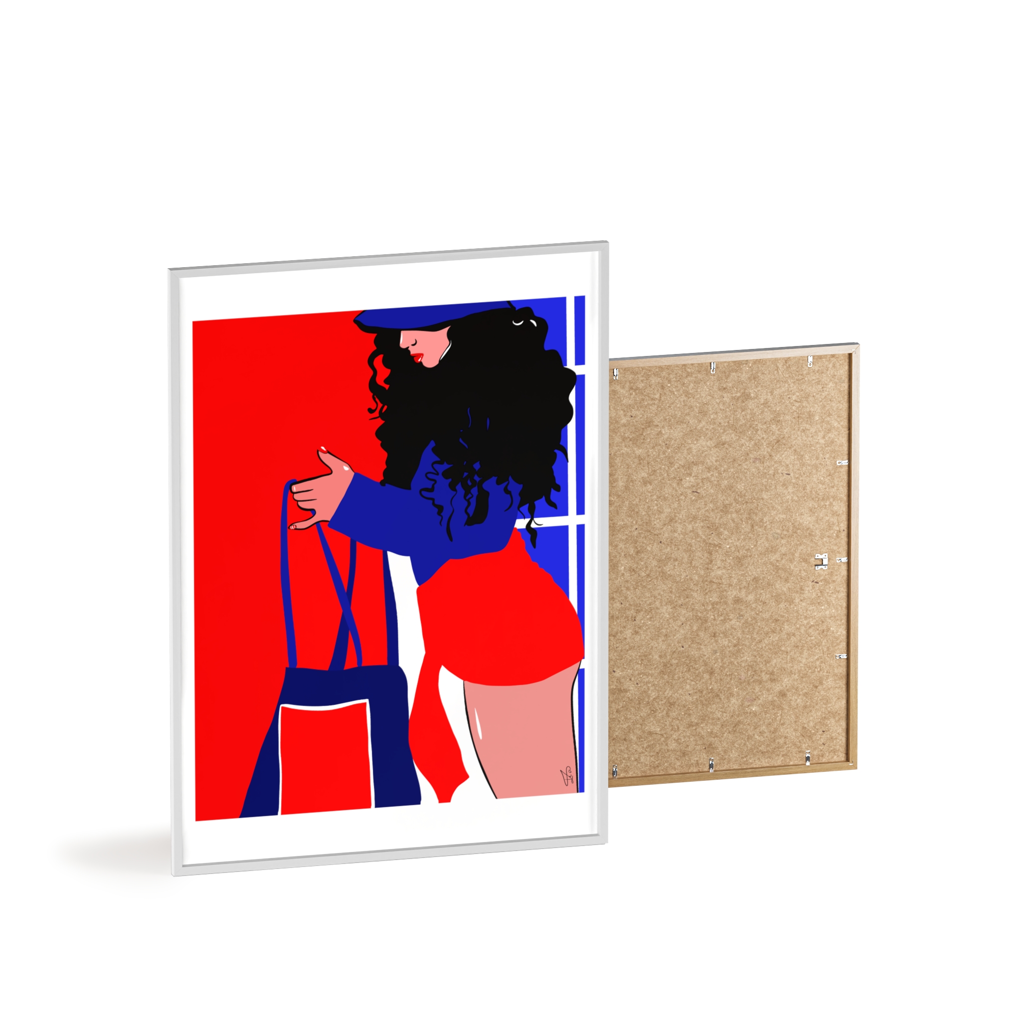 Beach Day Poster, Framed - Image 26