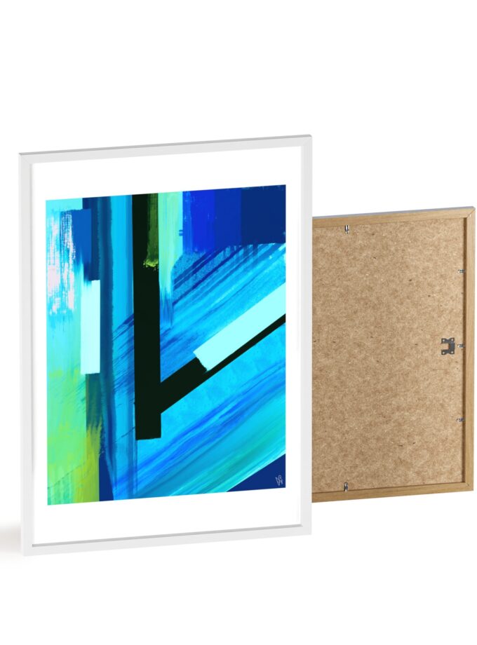 Future Poster, Framed