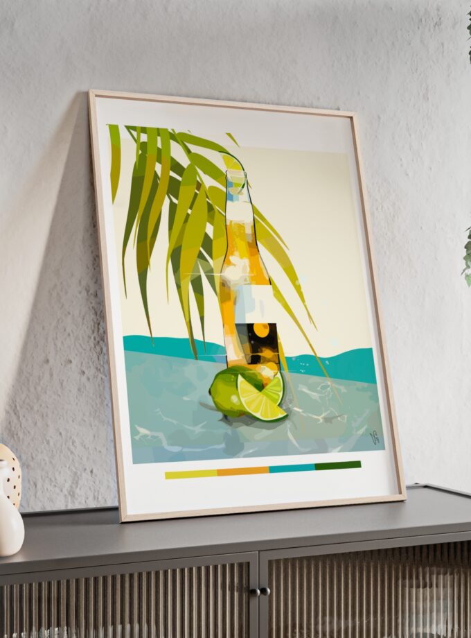 Beer In Kraljev Gaj Poster, Framed