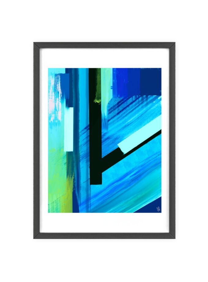 Future Poster, Framed