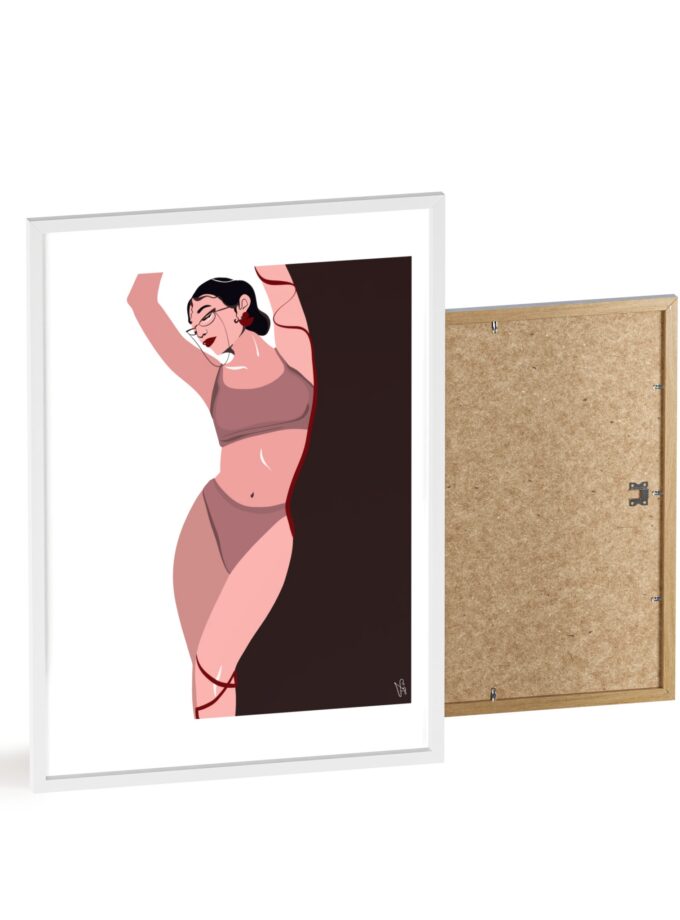 My Time Poster, Framed