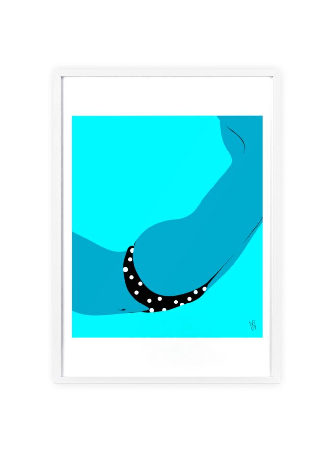 Dive In Poster, Framed