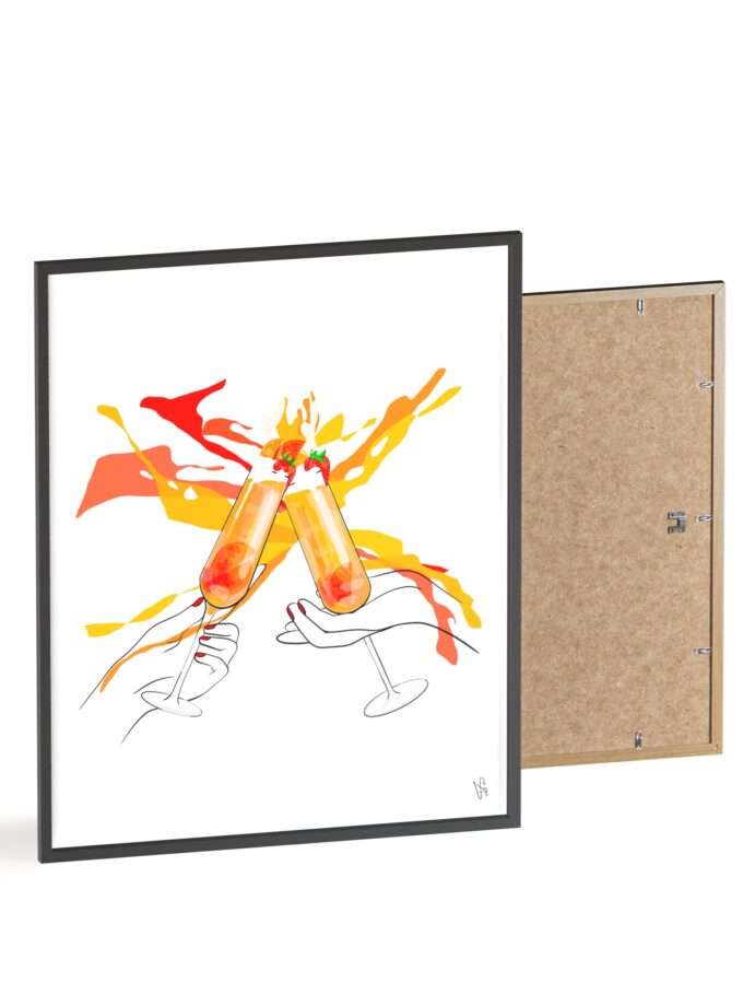 Good News Poster, Framed