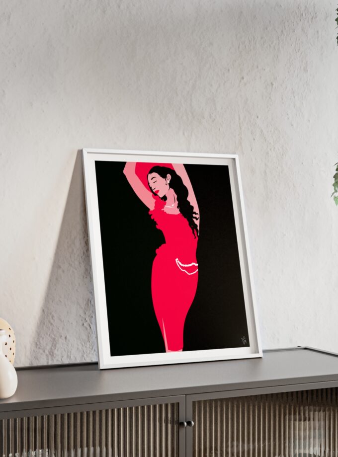 Goddess Poster, Framed