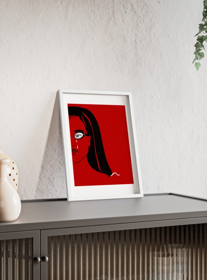 Writer Poster, Framed