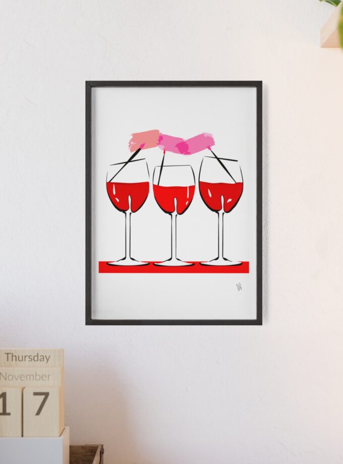 It's A Date Poster, Framed