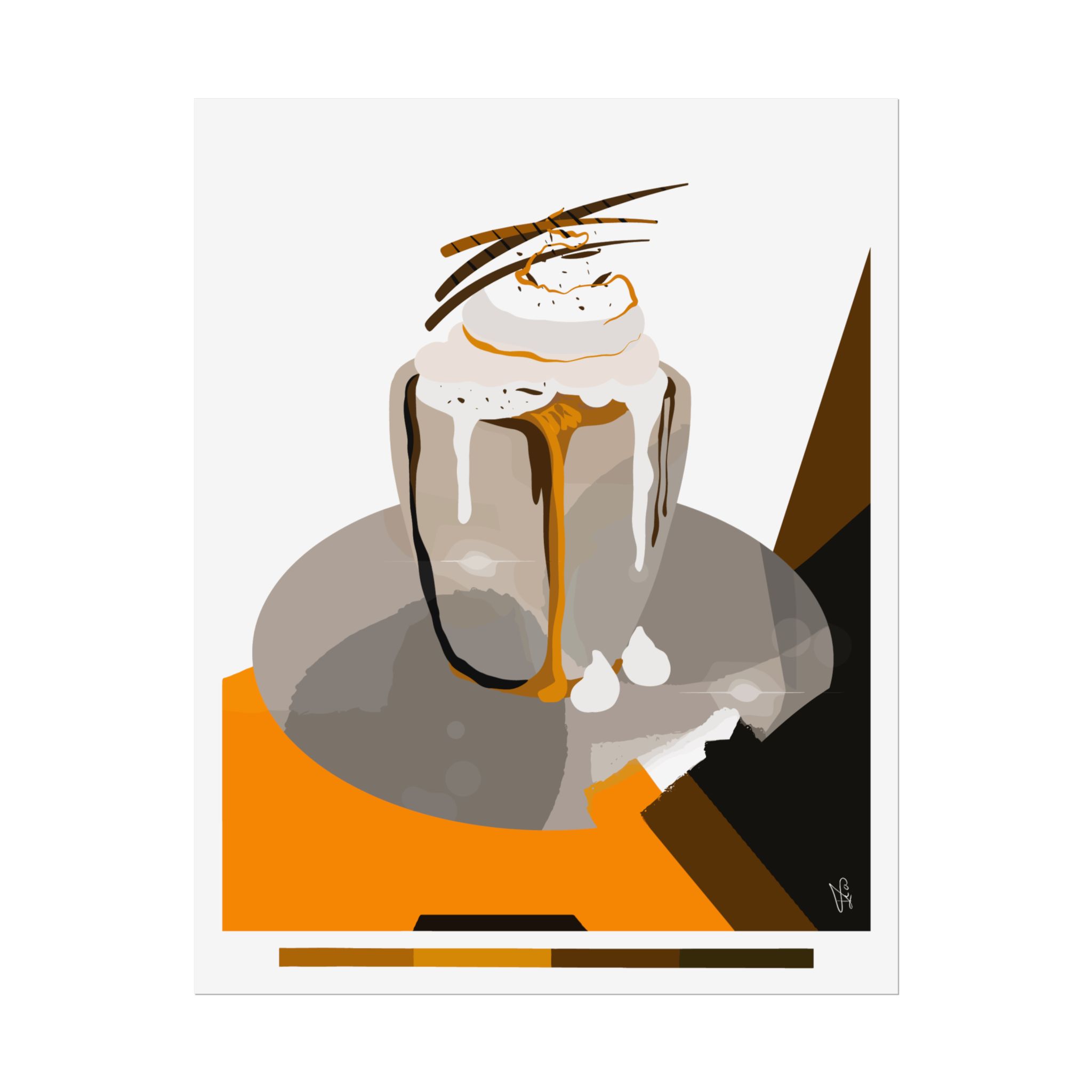 Caramel Bliss Poster