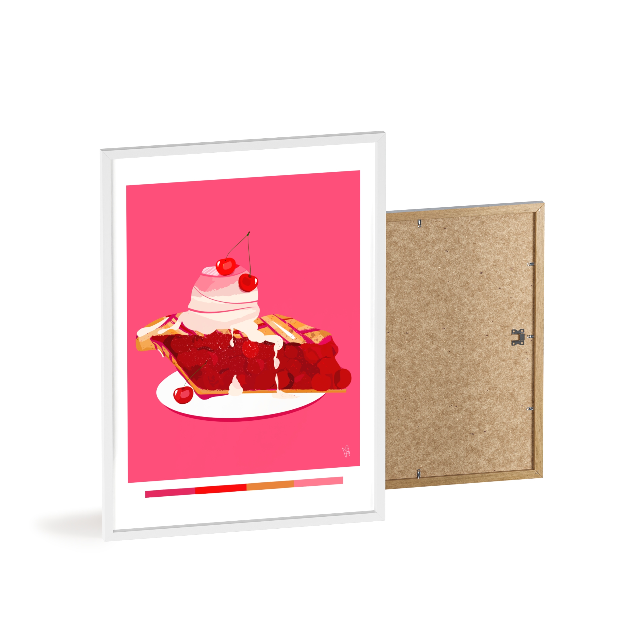 Cherry Pie Poster, Framed - Image 42