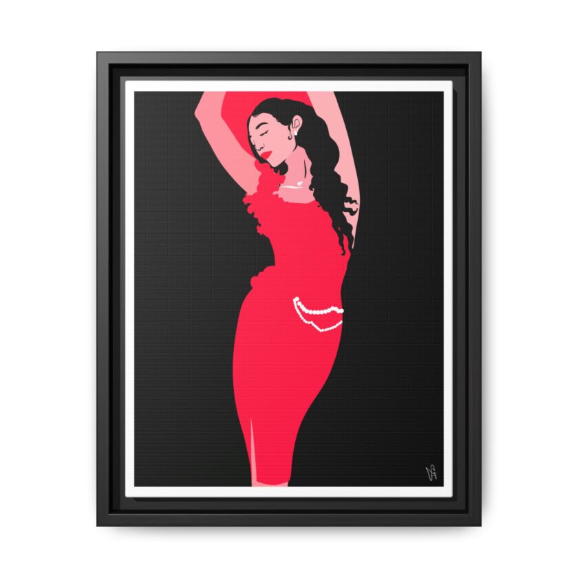 Goddess Canvas, Framed