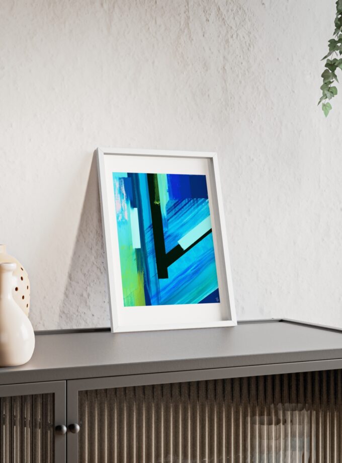 Future Poster, Framed