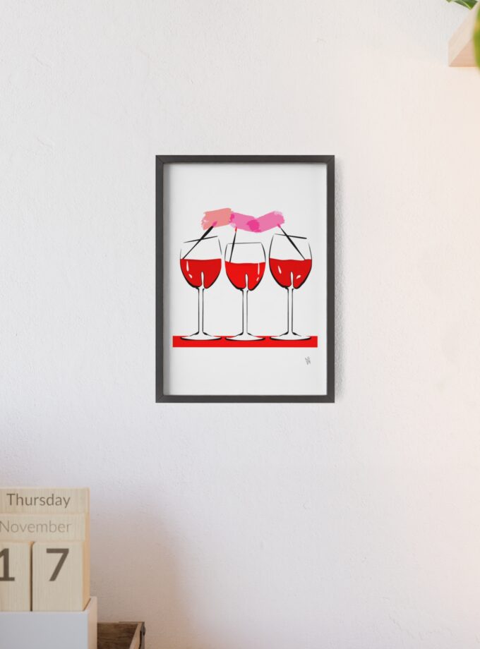 It's A Date Poster, Framed