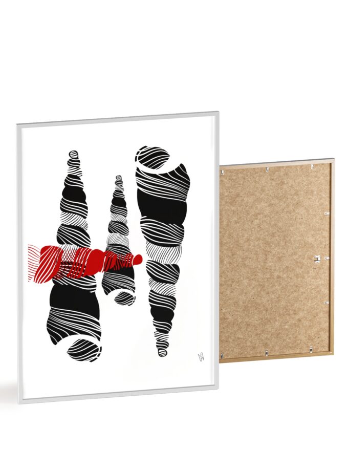 Clash Poster, Framed