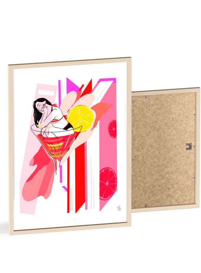 Cosmopolitana Poster, Framed