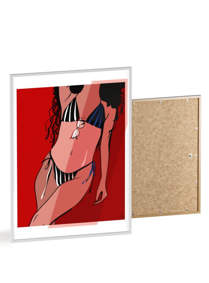 Where Are My Glasses? Poster, Framed