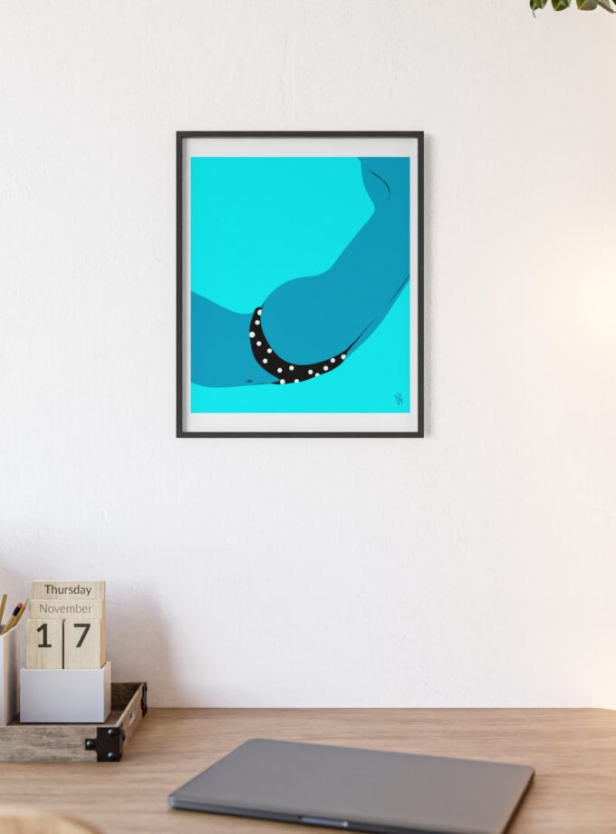 Dive In Poster, Framed