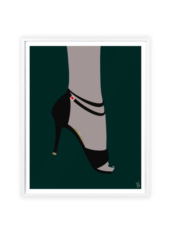 Emerald Poster, Framed