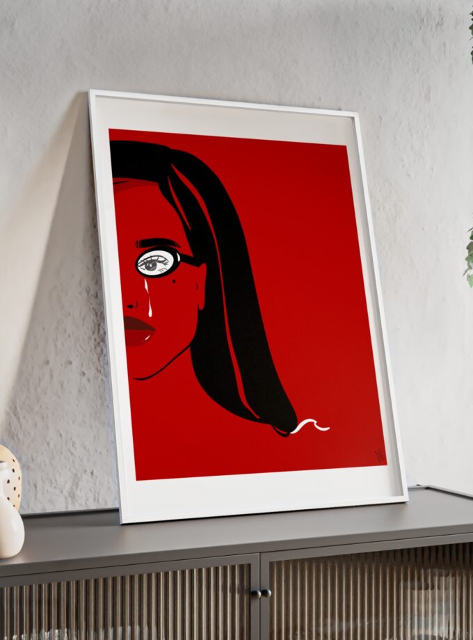 Writer Poster, Framed