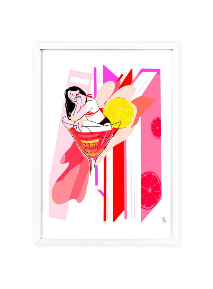 Cosmopolitana Poster, Framed