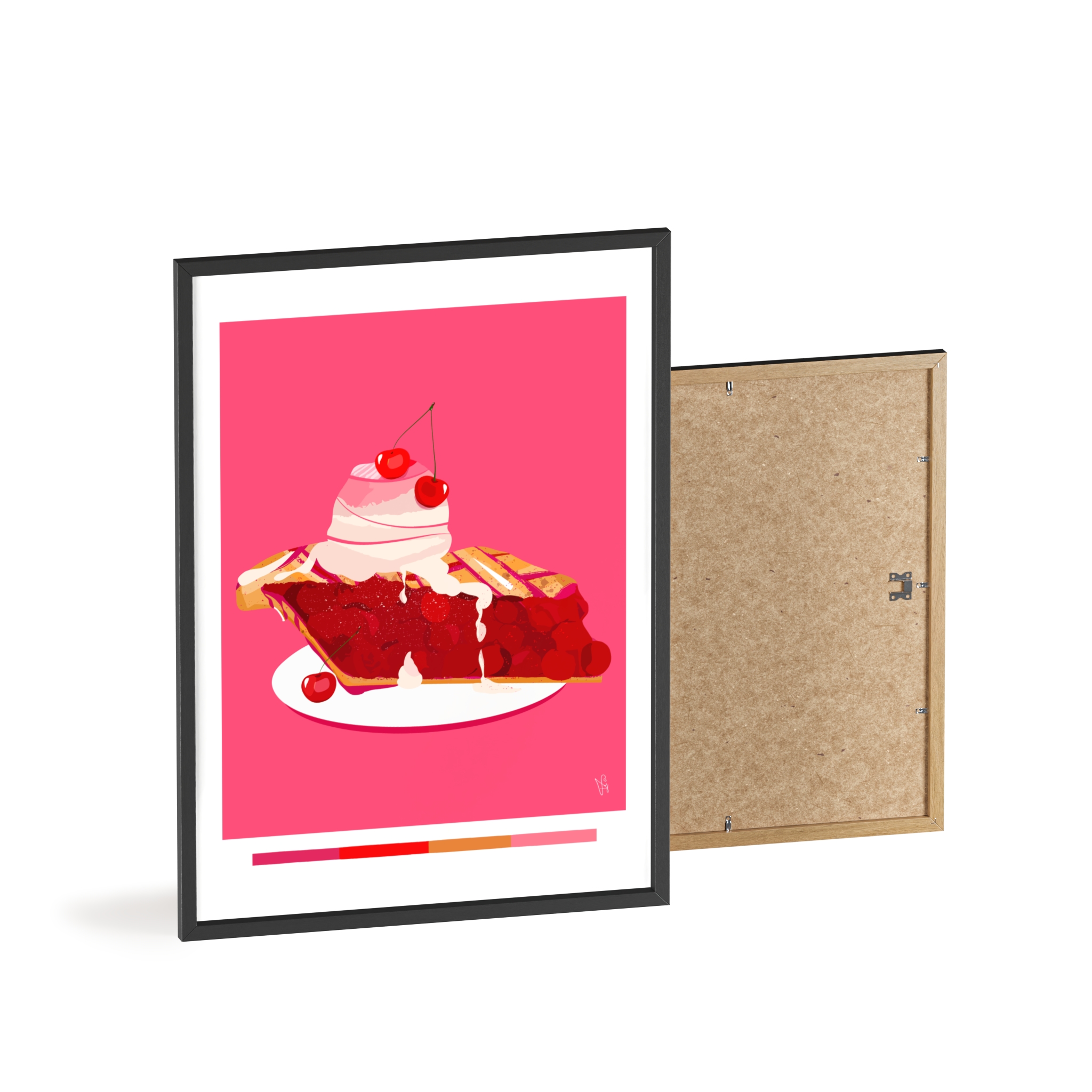 Cherry Pie Poster, Framed - Image 34