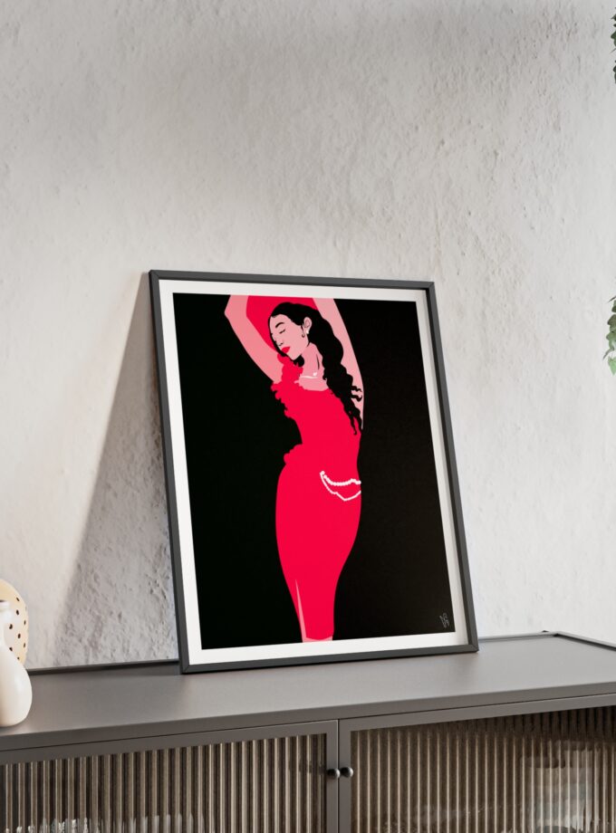 Goddess Poster, Framed