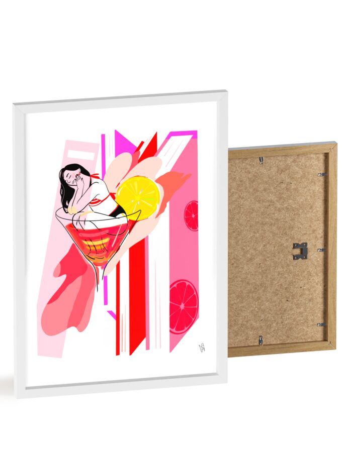 Cosmopolitana Poster, Framed