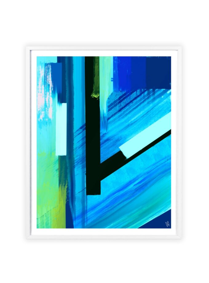 Future Poster, Framed