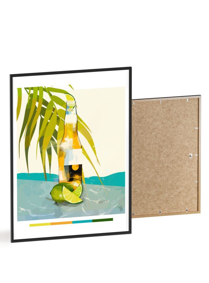 Beer In Kraljev Gaj Poster, Framed