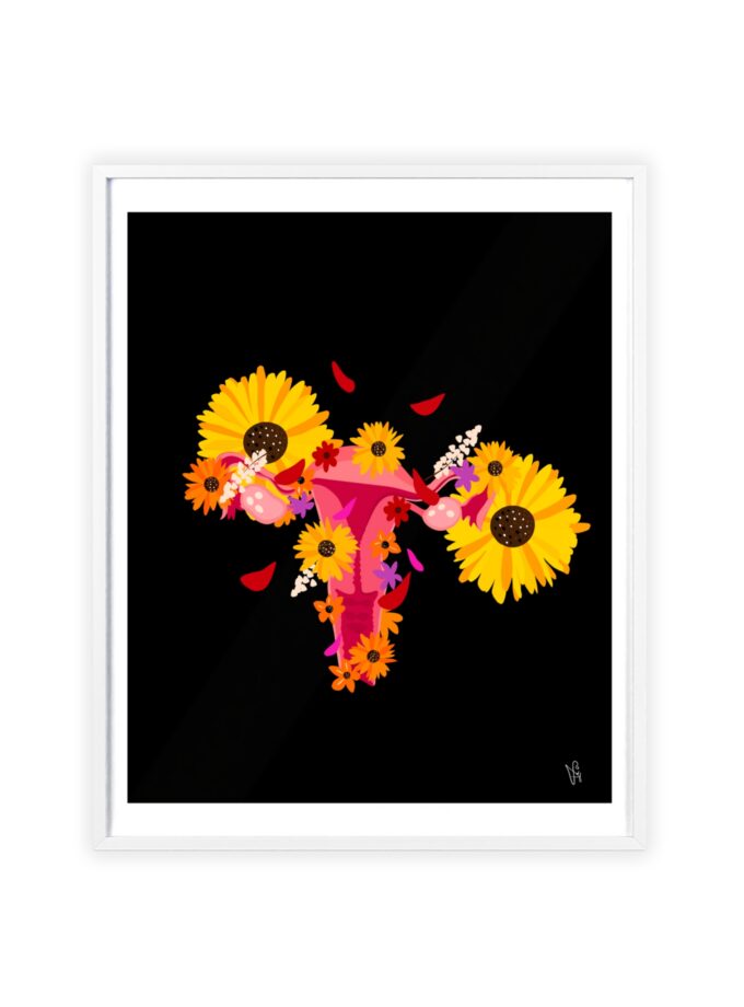 Nature Is Healing Poster, Framed