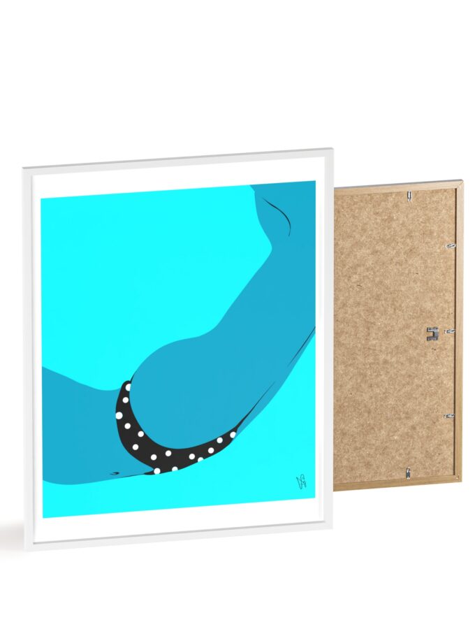 Dive In Poster, Framed