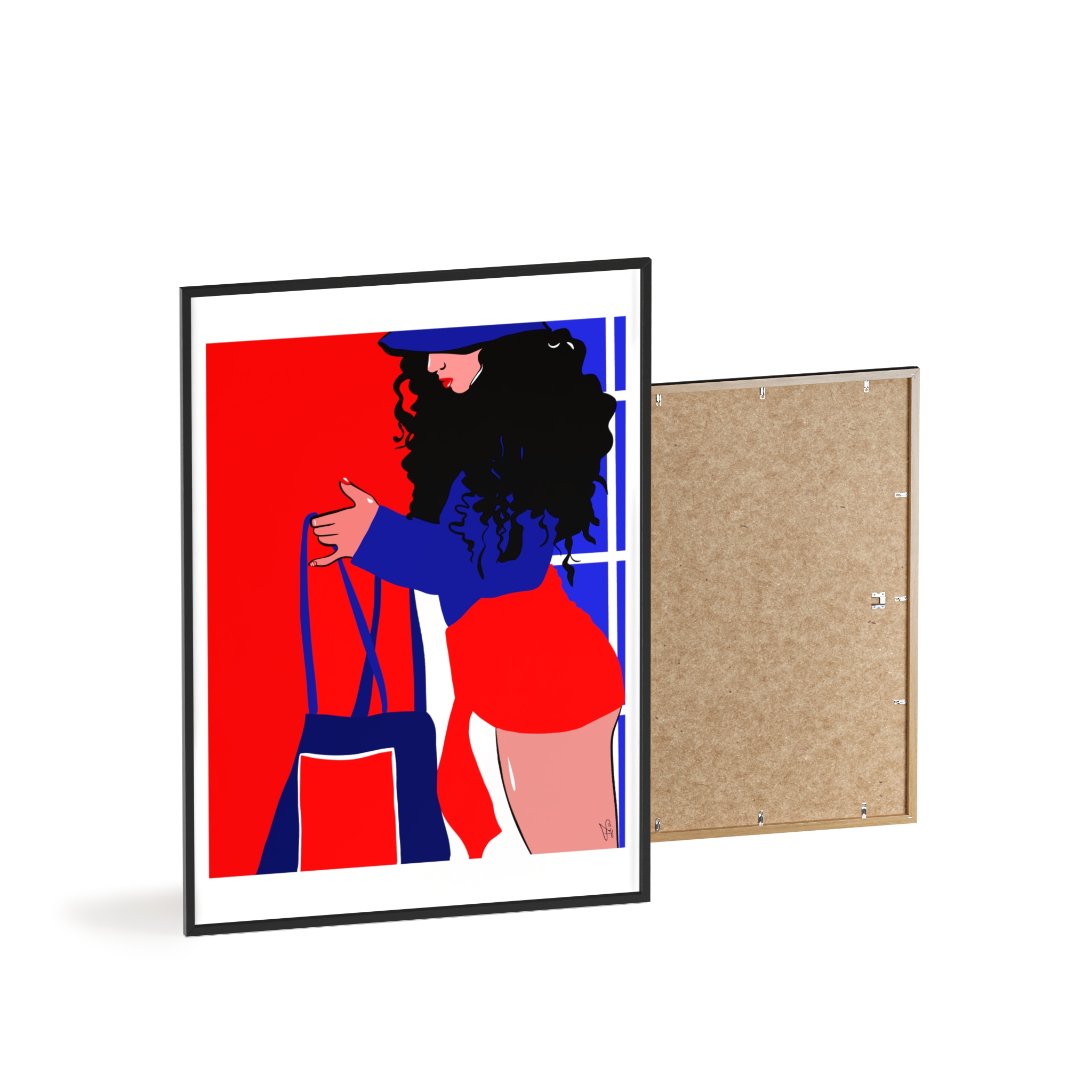 Beach Day Poster, Framed - Image 22