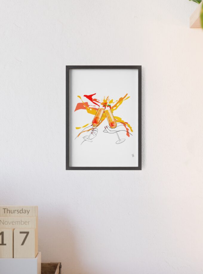 Good News Poster, Framed