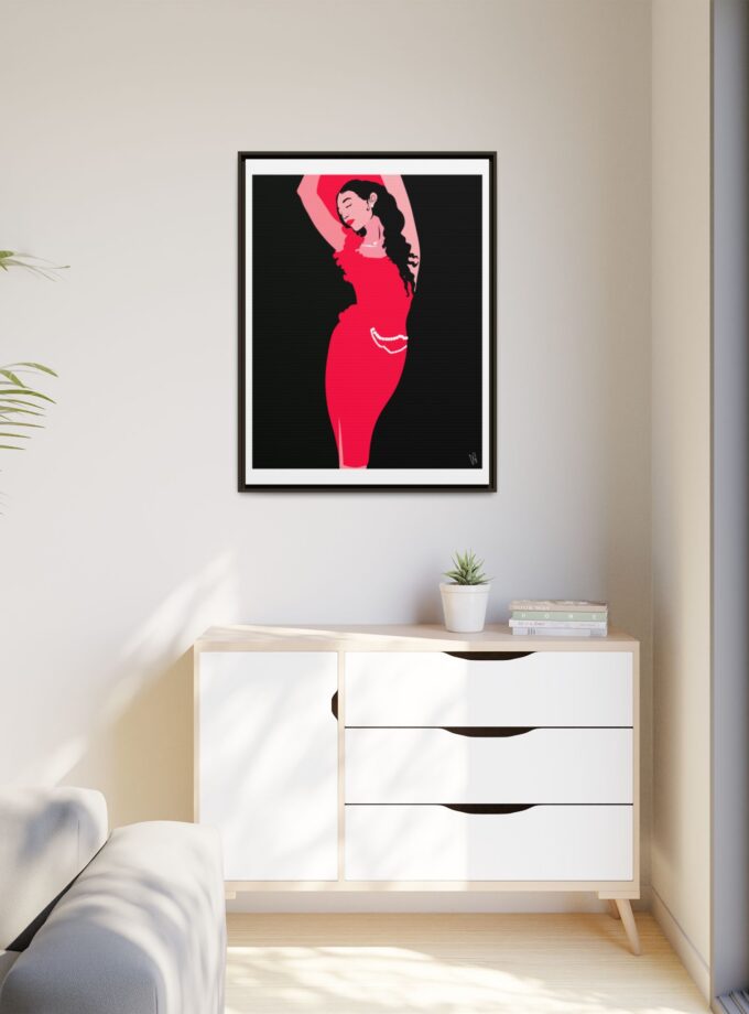 Goddess Canvas, Framed