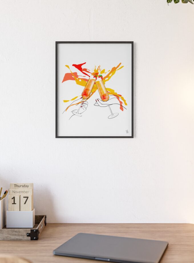 Good News Poster, Framed