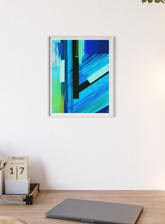 Future Poster, Framed