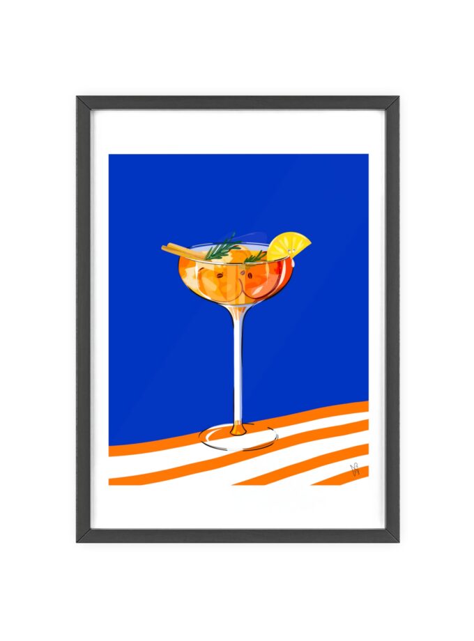 Apple Cider Poster, Framed