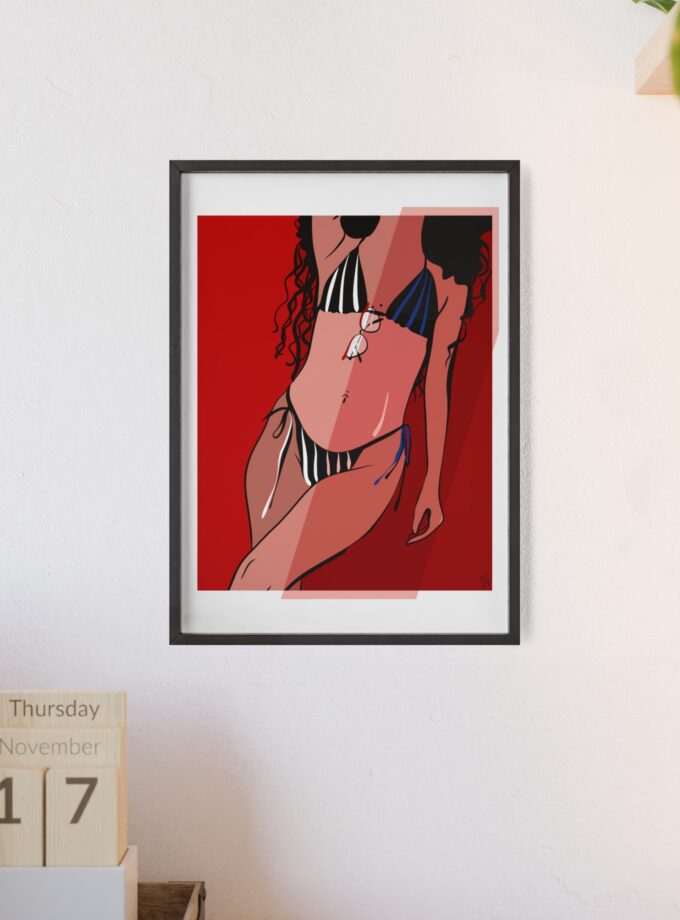 Where Are My Glasses? Poster, Framed