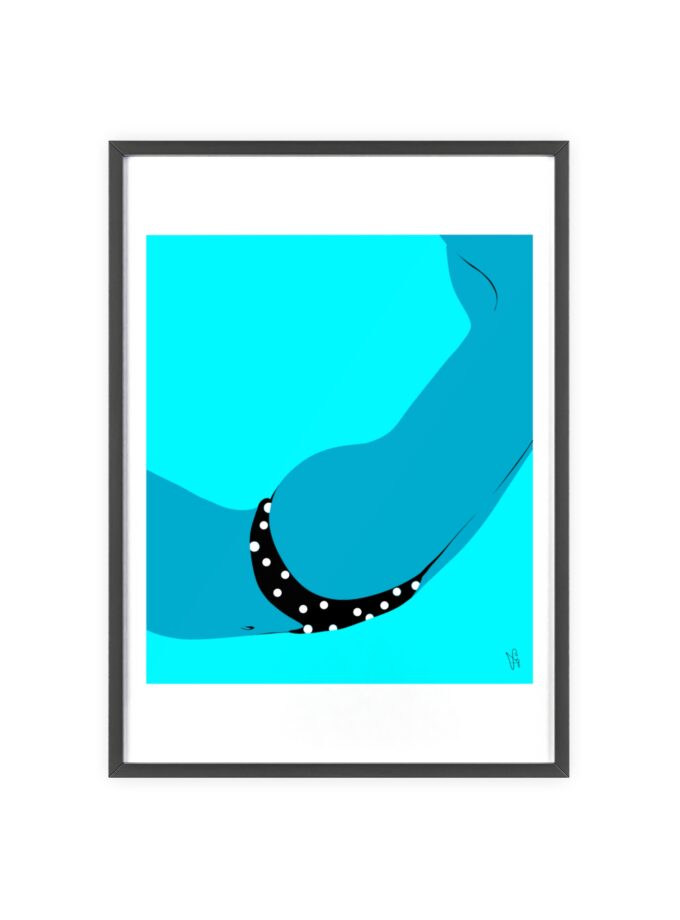 Dive In Poster, Framed