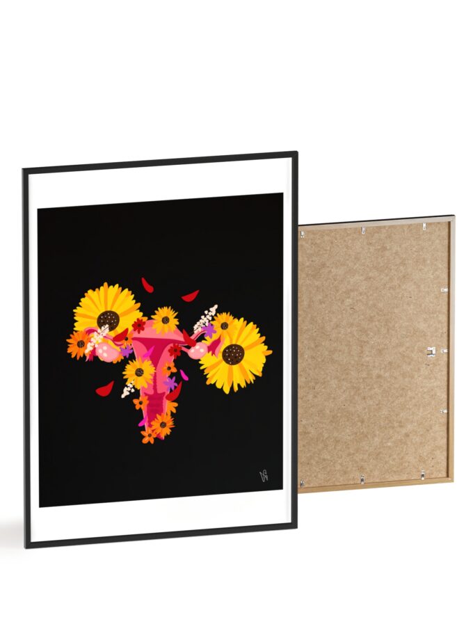 Nature Is Healing Poster, Framed