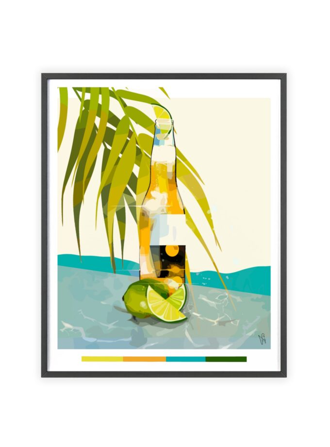 Beer In Kraljev Gaj Poster, Framed