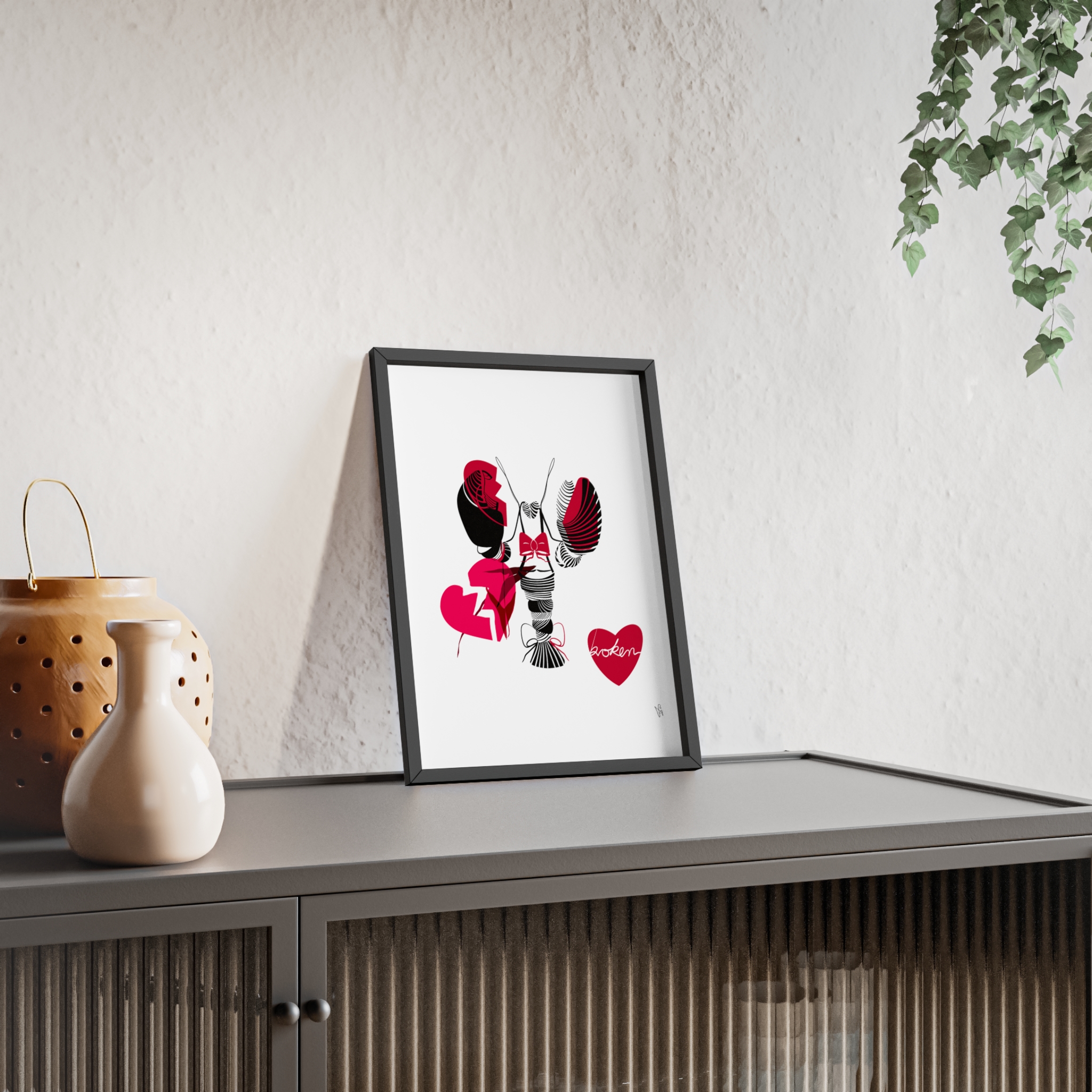 Heartbroken Poster, Framed - Image 55