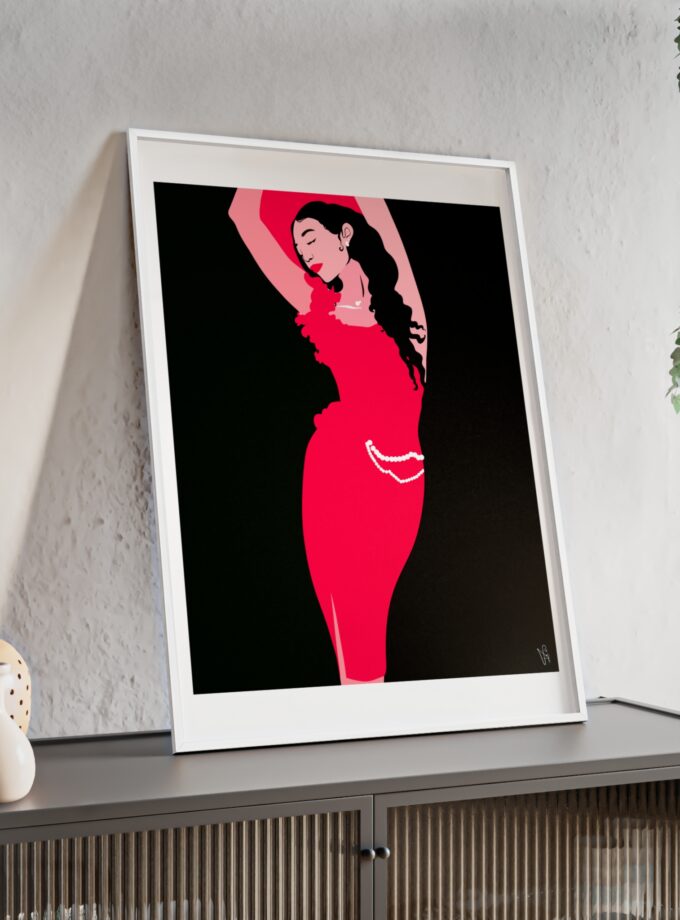 Goddess Poster, Framed